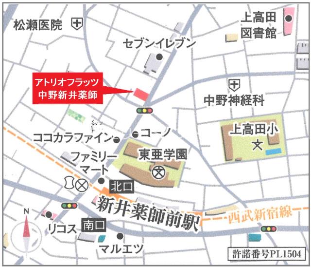 アトリオフラッツ中野新井薬師1階 null