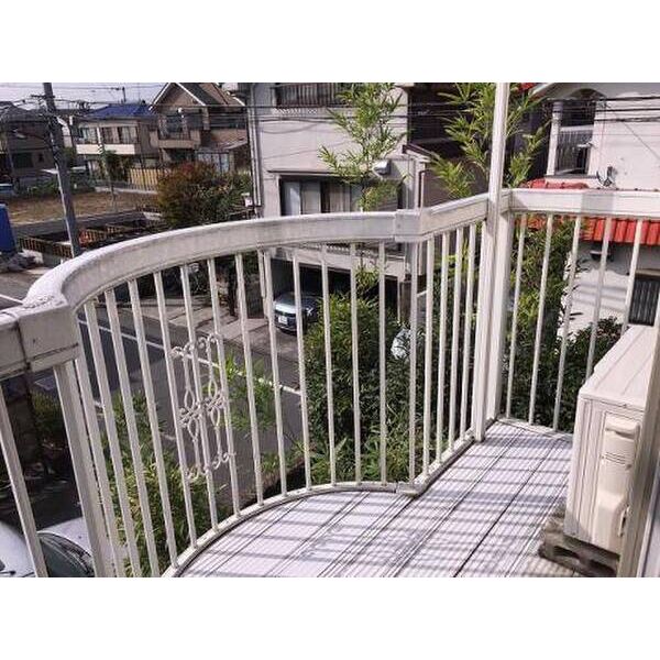 ビラ多摩川 バルコニー