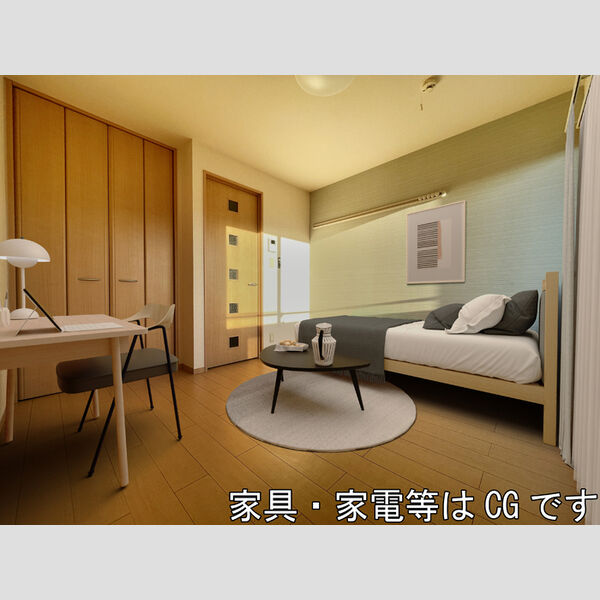 プリムヴェールJ202号室 ※写真はデジタル加工イメージ