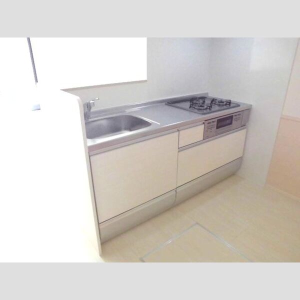 パークハイム101号室 対面システムキッチン