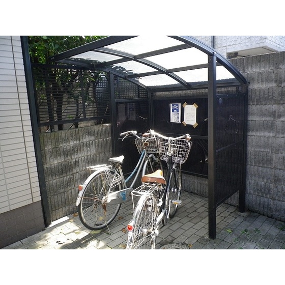 グリーンフラッツ旗の台0202号室 駐輪場