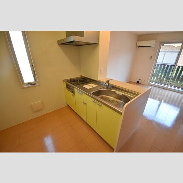 ドエル201号室 キッチン　2口コンロ