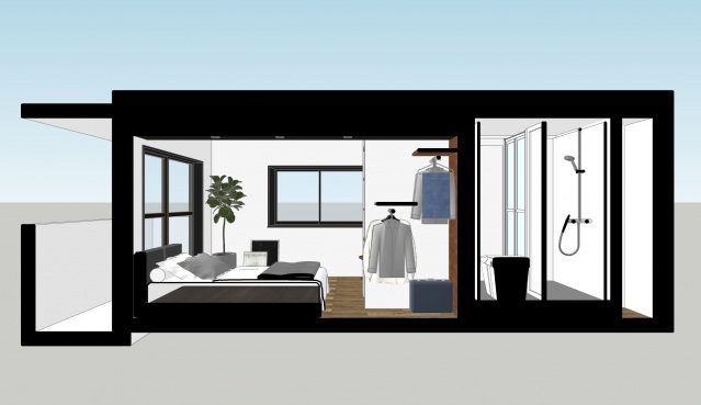 スカイコート高田馬場209号室 パース