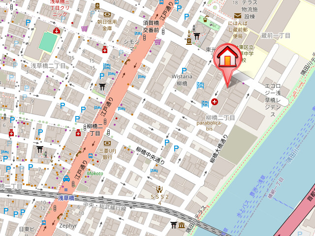 パークフラッツ浅草橋9階 null