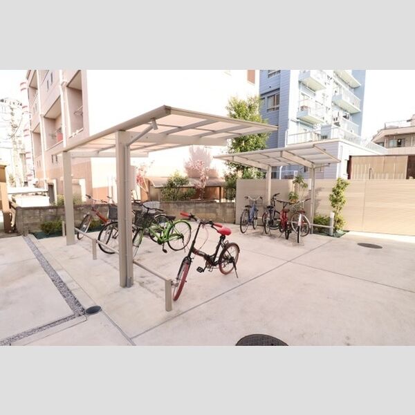 シエルメール 屋根付き自転車駐輪場