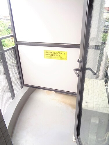 カルトゥーシュ芦花 バルコニー　※2019年7月撮影