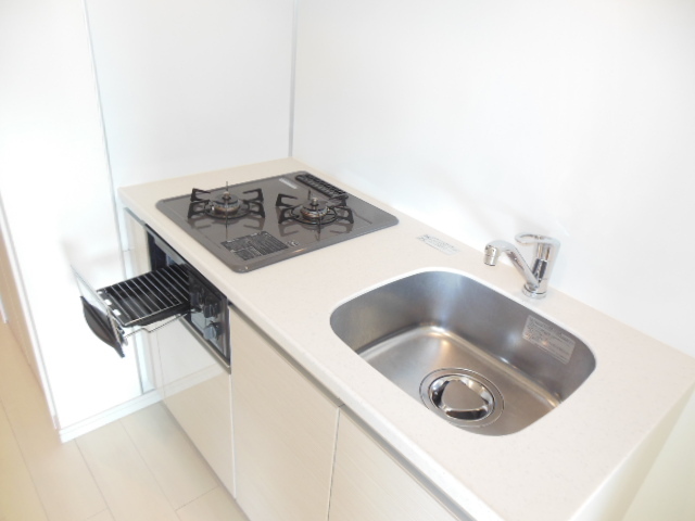 ガーラ・プレシャス横濱関内5階 ２口ガスコンロ・グリル付き