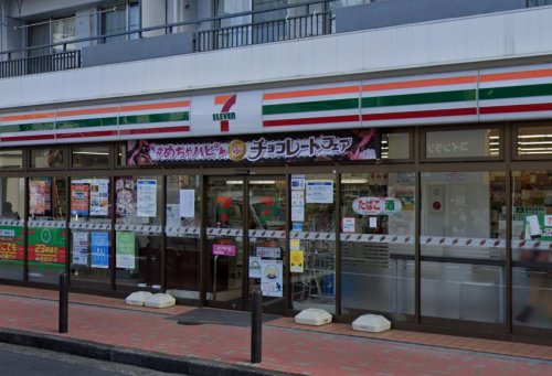テラス新江古田1B号室 【コンビニエンスストア】セブンイレブン 江古田駅南店まで383ｍ