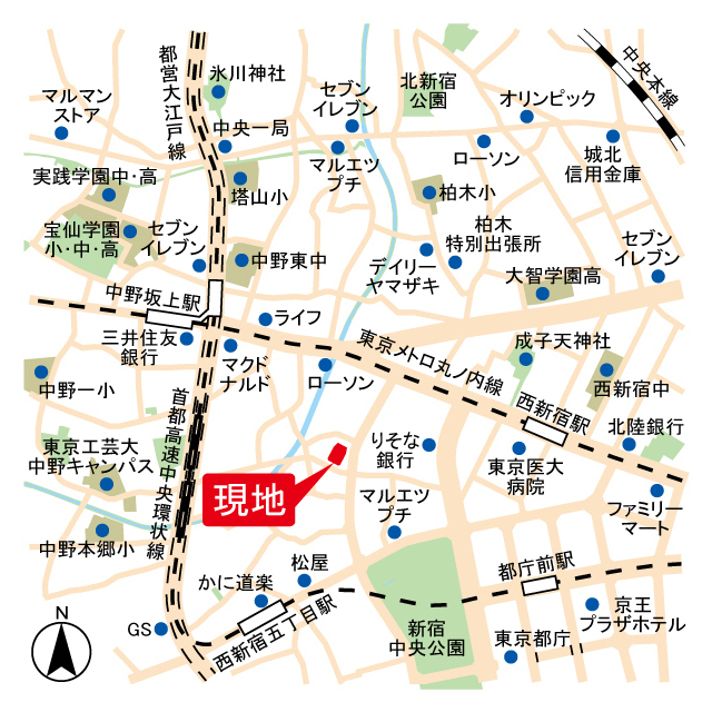 ザ・パークハウス西新宿タワー603517号室 外観