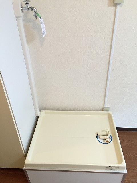 東池袋マンション2階 洗濯機置場