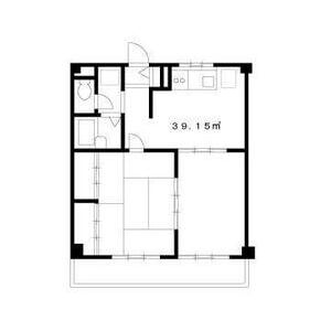 アーバンハウス本町203号室 間取