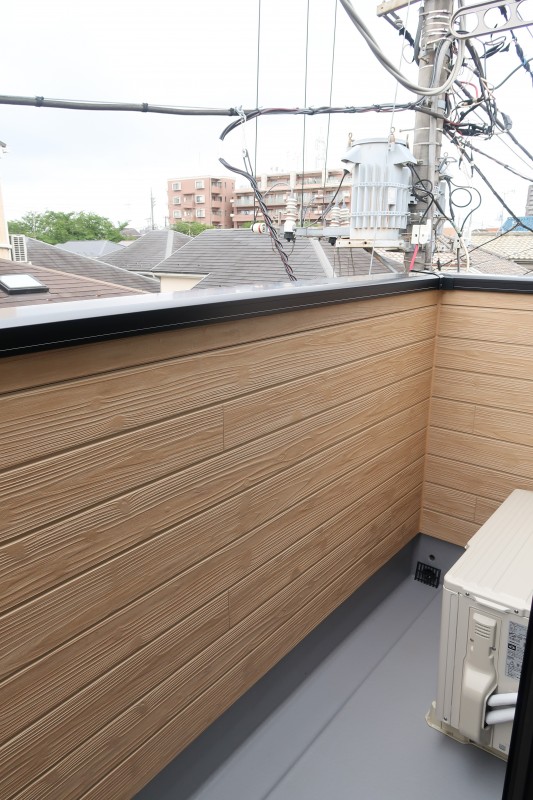 T’s Cuore柴又Ⅰ3階 バルコニー