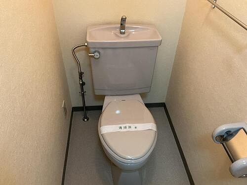 テレパレス船橋三咲Ａ棟 トイレ　※2025年9月撮影