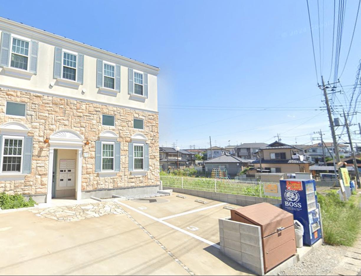 ペットと暮らす土間のある家　流山戸建 徒歩1分の外部駐車場（3番区画）。敷地内にも軽自動車は駐車可