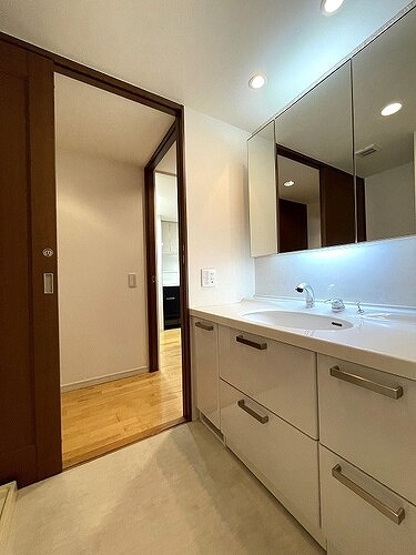 ザ・ステイツ志木本町ステーションフロント 洗面台　※前回募集時2023年5月撮影の写真