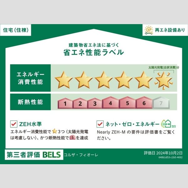 コルザフィオーレ202号室 BELSマーク