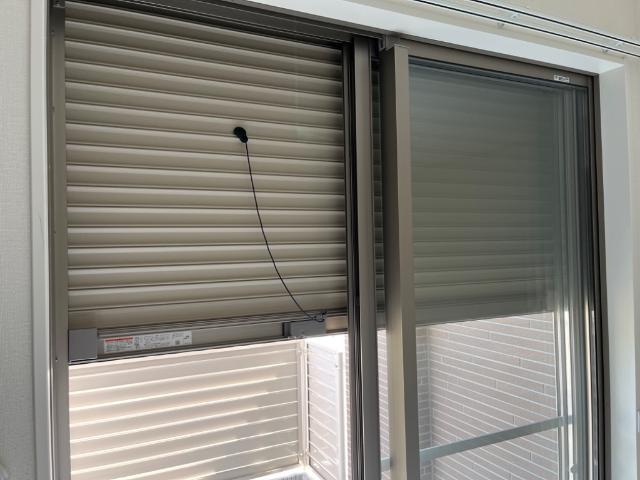 グリンコート102号室 シャッター