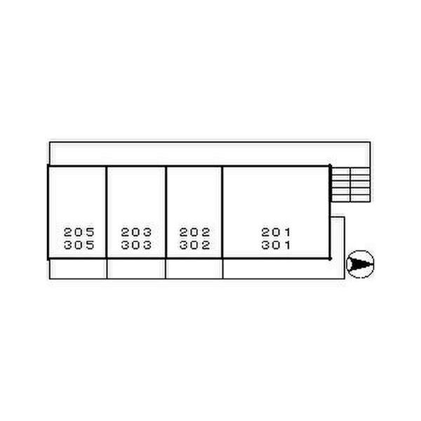 エステートピア中村302号室 null