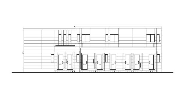 仮）神明２丁目アパート新築工事 完成予想図