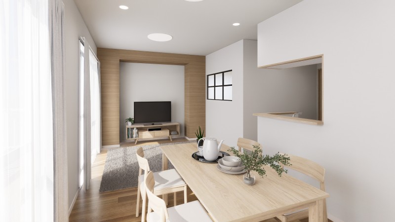 T’s garden清瀬1階 リビング