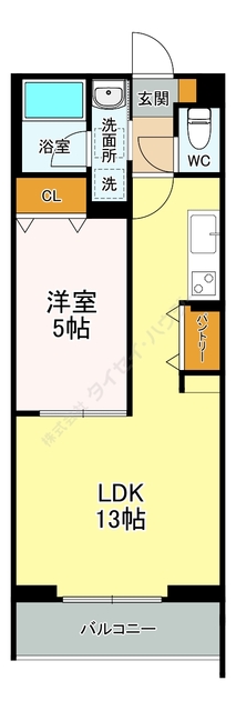 アミスタ湘南0302号室 間取