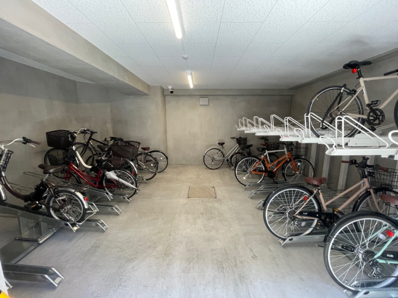 アルファコート王子Ⅱ9階 駐輪場