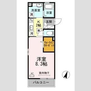 ファミール本町101号室 間取