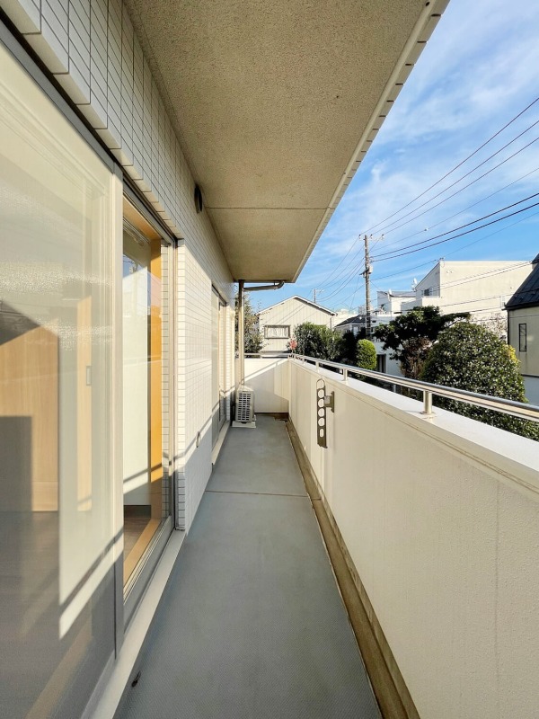 目黒本町マンション5階 バルコニー