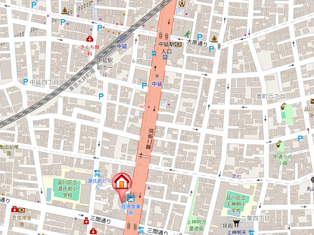 レジディア中延8階 null