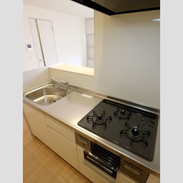 オーク大島田A ガスコンロ3口グリル付