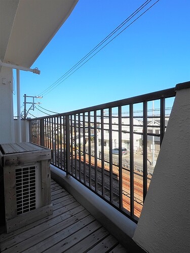 江ノ島シーサイドマンション バルコニー