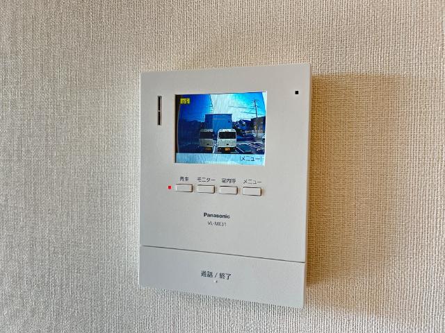 エスペランサ205号室 カメラ付インターホン