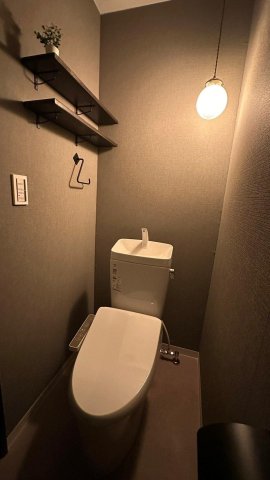 古民家カフェ風　リノベ戸建て　クラップ瑞江 トイレ