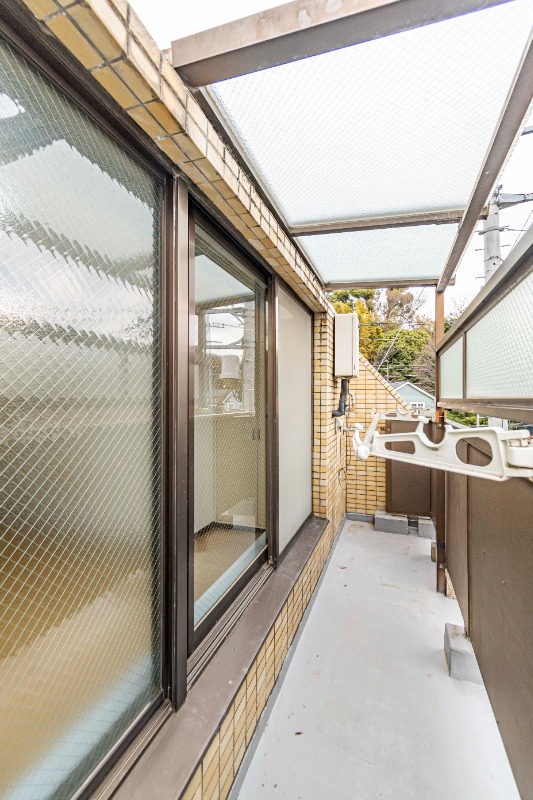 オレンジコートヒヨシ バルコニー