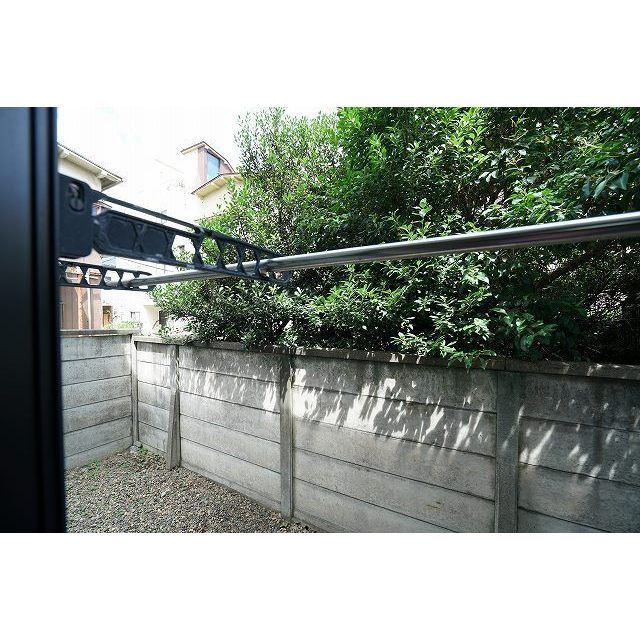 ラプラス坂下２0107号室 洗濯物干せます