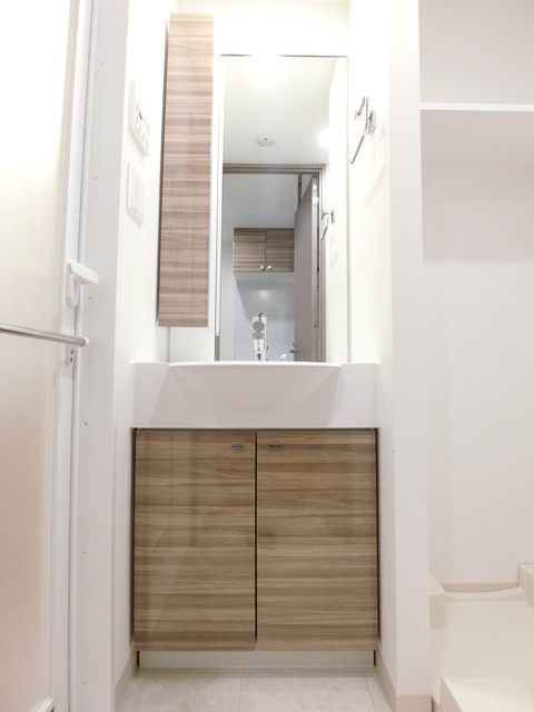 ガーラ・ヒルズ品川下神明 広い洗面スペース