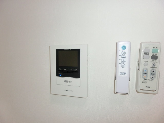 イルヴィアーレ天王坂サウス1階 モニター付きインターホン