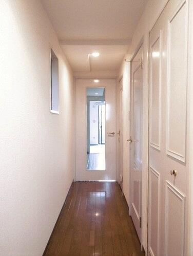 ライオンズヒルズ松戸3階 玄関から居室　※前回募集時2017年5月撮影