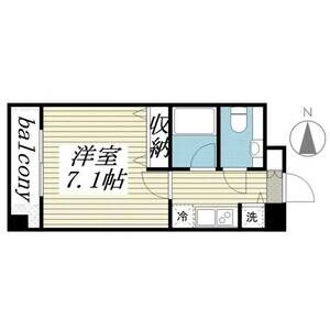 メゾン・ド・ヴィレ駒形0901号室 間取