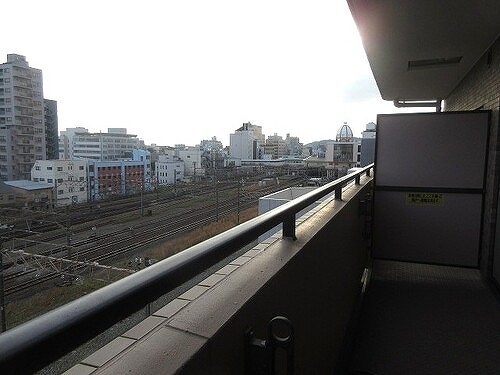 ライオンズマンション平塚宝町6階 バルコニーからの眺望　前回募集時／2024年10月の写真