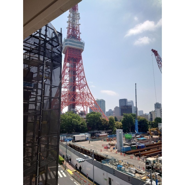 ザ・パークハウス芝公園504号室 バルコニー眺望　2026年5月撮影