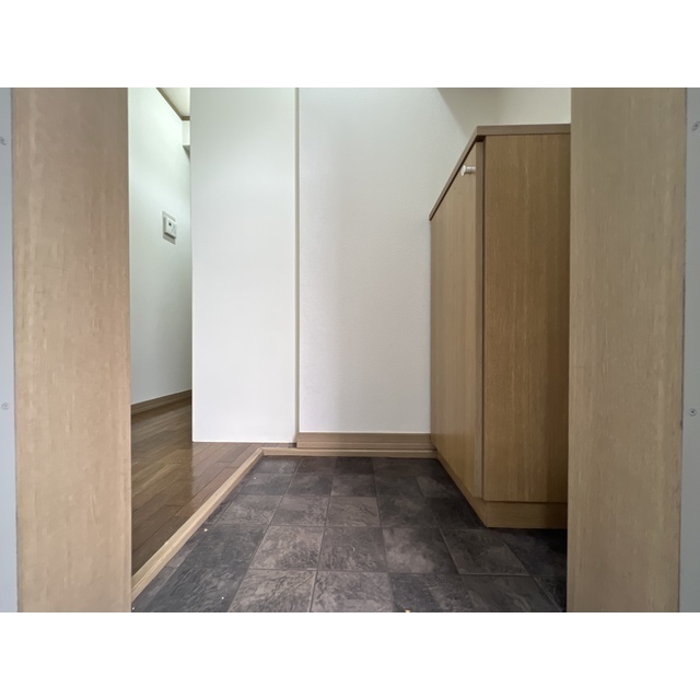 デルフィス梅ヶ丘 下駄箱有りスッキリ使える玄関