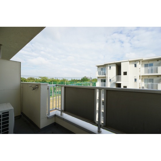 パークヒル航空公園0402号室 バルコニー