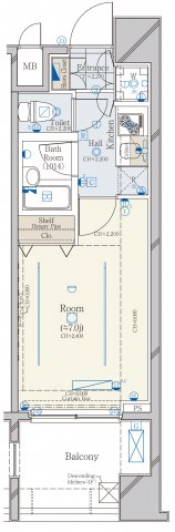コンシェリア・デュー後楽園7階 ☆弊社クレアスレントのみご紹介可能ないお部屋☆