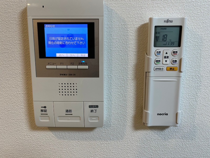 クリアル落合南長崎4階 モニター付きインターホン