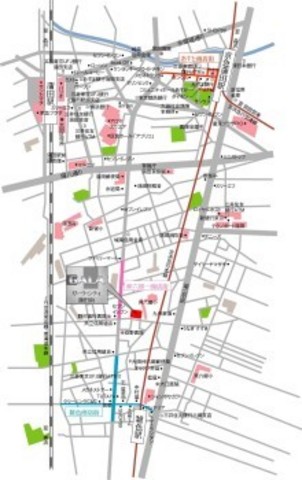 ガーラ・シティ蒲田南4階 ◆ＭＡＰ◆