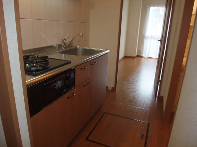 シャン・デ・フルール103号室 システムキッチン