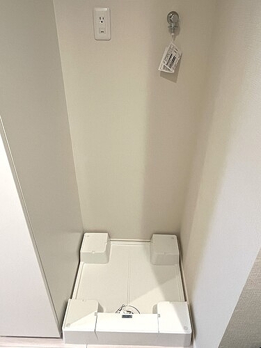 VIOR文京関口4階 洗濯機置き場※同タイプ別部屋2025.12新築未入居時撮影