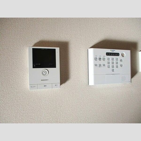 サウスヒルズⅢ モニタ付インターホン・ALSOK