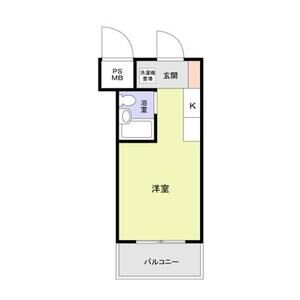 PLENDY鷺沼303号室 間取